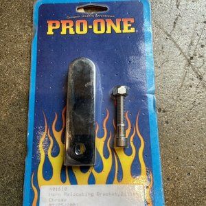 Pro One Pro 1 horn relocating bracket,Billet